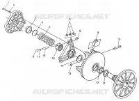 TRASMISSIONE FRIZIONE WIDETRAK GT 0972061 and EUROPEAN WIDETRAK GT E972061 (4938173817B013)