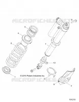 SOSPENSIONE POSTERIORE SHOCK MOUNTING