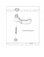 CONTROLS, ACCELERATORE DI MONTAGGIO, THROTTLE LEVER KIT