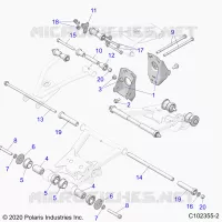 SOSPENSIONEDLE CONTROL ARM MOUNTING