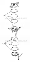 POMPA DI BENZINA ULTRA SKS 0960578, EUROPEAN ULTRA SKS E960578, and ULTRA RMK 0960 (4931683168C014)