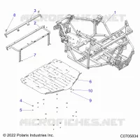 CHASSIS, MAIN TELAIO