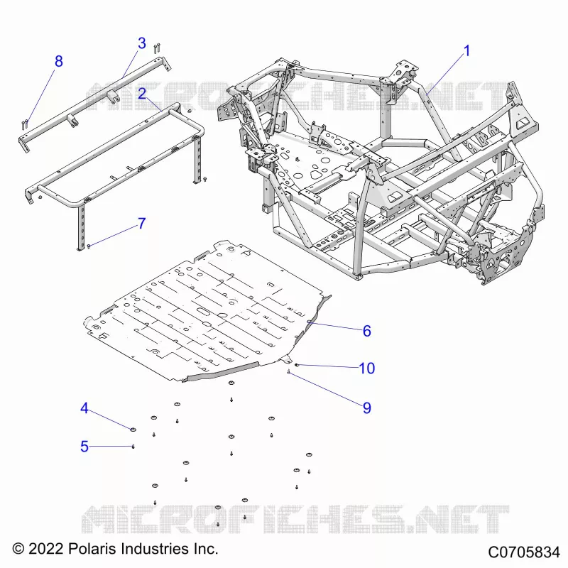 CHASSIS, MAIN TELAIO