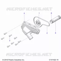MOTORE, WATERPUMP IMPELLER AND COVER
