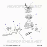 BRAKES, CILINDRO PRINCIPALE ASM.