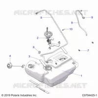 SERBATOIO DI CARBURANTE EVAP