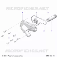 MOTORE, WATERPUMP IMPELLER AND COVER