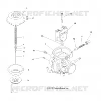 MOTORE, CARBURATORE, UPPER
