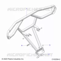 CARROZZERIA POSTERIORE BUMPER, TRAIL