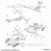 SOSPENSIONE POSTERIORE CONTROL ARMS