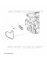 ENGINE, PULLEYS AND BELTS/ACC. DRIVE