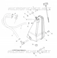 MOTORE, SERBATOIO OLIO
