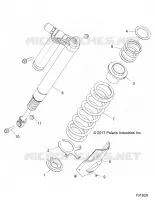 SOSPENSIONE POSTERIORE SHOCK MOUNTING