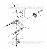 HITCH ASSEMBLY  EUROPEAN 500 EFI SKS E952574 (4929052905A013)