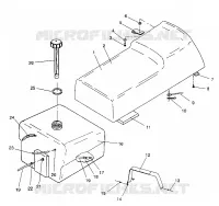 MONTAGGIO SEDILE   SERBATOIO WIDETRAK / 0932064 (4922982298002A)