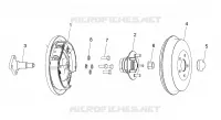 RUOTE, COMPONENTS, END, LEFT REAR