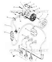 MAGNETO XLT RMK 0960956, XLT SKS 0960556 AND EUROPEAN XLT SKS E960556 (4931813181D001)