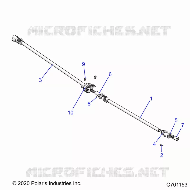 TRASMISSIONE, PROP SHAFT