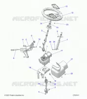 STEERING,INSIEME DELLO STERZO, EPS