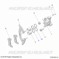 FRENO ANTERIORE CALIPER