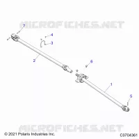 TRASMISSIONE, PROP SHAFT