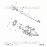 DRIVE TRAIN, JACKSHAFT AND ALBERO DI TRASMISSIONE