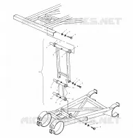 POSTERIORE PAVONEGGIARSI STABILIZZATORE