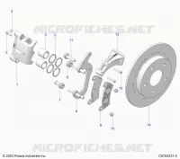 BRAKES, PINZA POSTERIORE