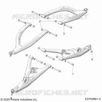 SOSPENSIONI ANTERIORI CONTROL ARMS MOUNTING
