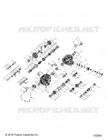 DRIVE TRAIN, PRINCIPALE SCATOLA INGRANAGGI INTERNALS