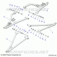 SOSPENSIONI ANTERIORI CONTROL ARMS