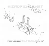 MOTORE, ALBERO MOTORE AND BALANCE SHAFT