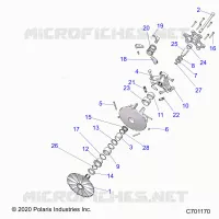 TRASMISSIONE, PRIMARY CLUTCH