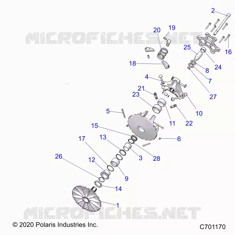 TRASMISSIONE, PRIMARY CLUTCH
