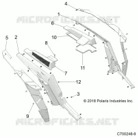 PARAFANGO POSTERIORES AND BEZELS- Z19VDE99AD/BD/LD/AK/BK/AN/BN/L99AC/BC/M99AL/R99AK/BK/K99AD/AK/AN/BD/BK/BN (C700248-8)