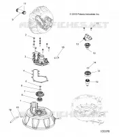 ENGINE, COOLING SYSTEM AND POMPA DELL'ACQUA