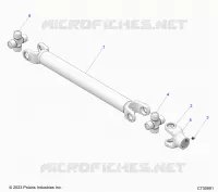 TRASMISSIONE, REAR PROP SHAFT