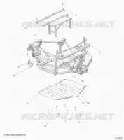 CHASSIS, MAIN FRAME AND SCIARED PLATES