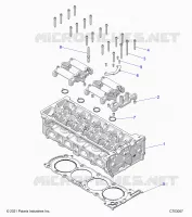 ENGINE, TESTA CILINDRO