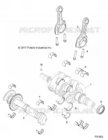 ENGINE, ALBERO MOTORE AND BEARINGS