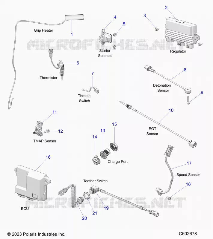 ELETTRICO, COMPONENTS