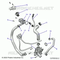 MOTORE, WATERPUMP AND BYPASS