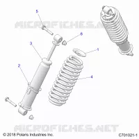 SUSPENSION, SHOCK ANTERIORE