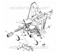 TRANSMISSIONE ANTERIORE MONTAGGIO SPORTSMAN 4X4 W948040 (4926842684B001)