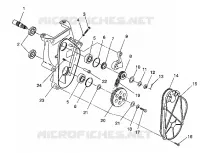 CARTER DELLA CATENA ASSEMBLY TRAIL/0930761 AND  TRAIL DELUXE/0930243 (4923222322018A)
