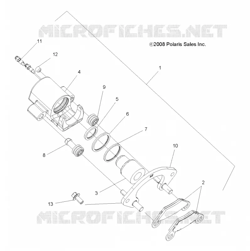 FRENO POSTERIORE CALIPER