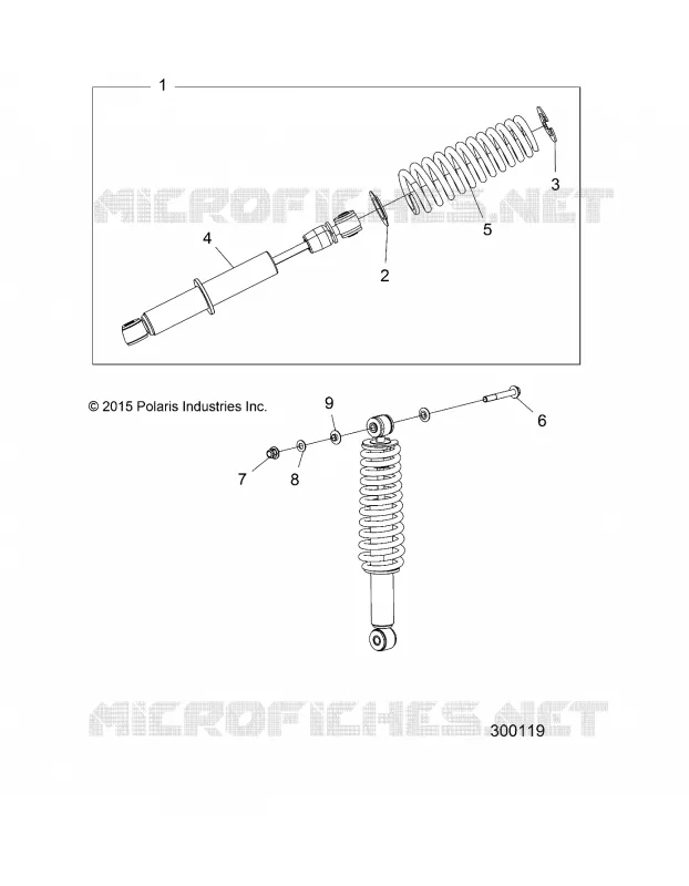 SUSPENSION, REAR, SHOCKS, XD