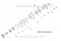 TRASMISSIONE, GEAR SHAFT OUTPUT
