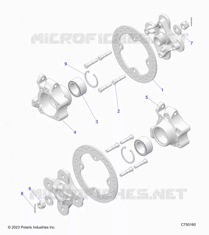 SUSPENSION, PORTAPACCHI POSTERIORE AND HUB