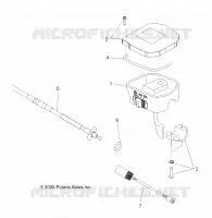 TIMONE, CONTROLLI, ACCELERATORE ASM. and CABLE